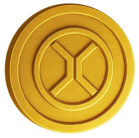 BlockGoldCoin Finanzschutz- und Governance-Symbol